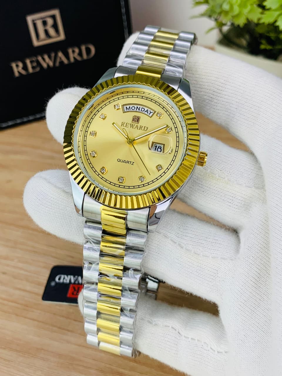 luxury Stainless Steel Analog Watch for Men