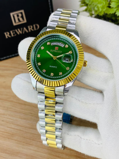 luxury Stainless Steel Analog Watch for Men