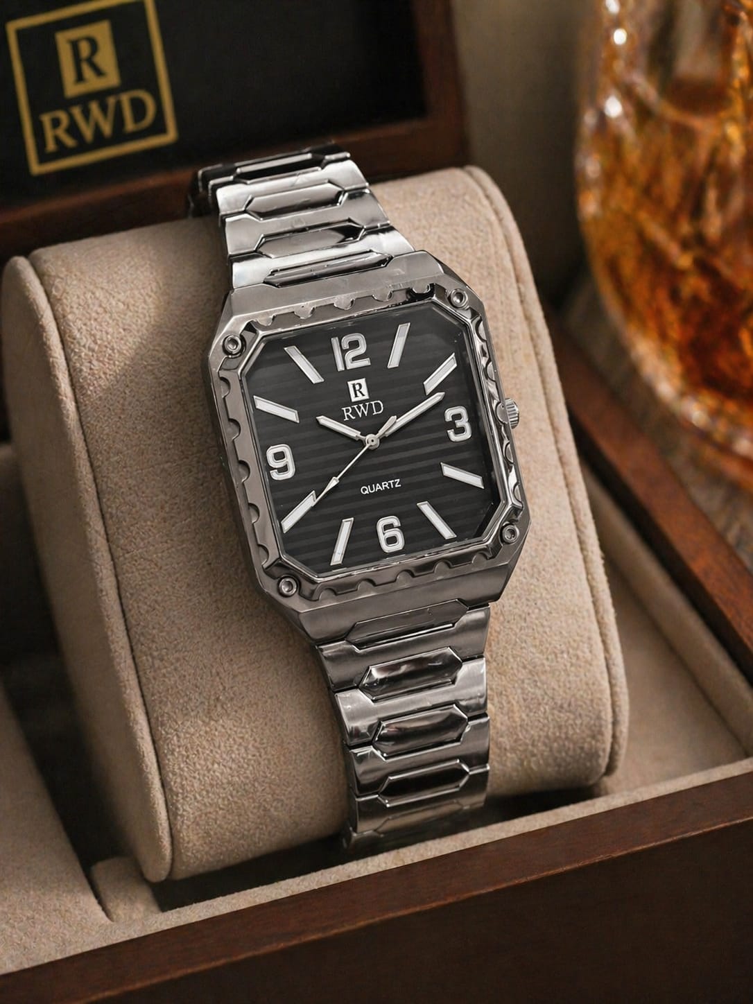 RWD Premium Square Watch Collection | Luxury Stainless Steel Quartz Watches for Men