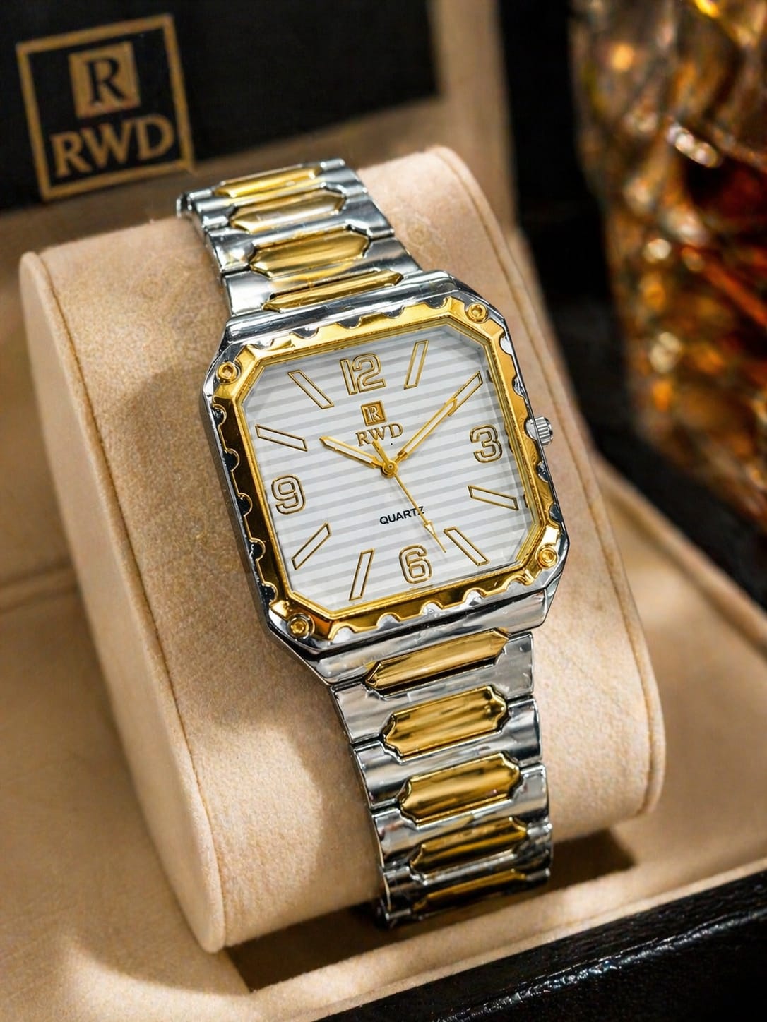 RWD Premium Square Watch Collection | Luxury Stainless Steel Quartz Watches for Men