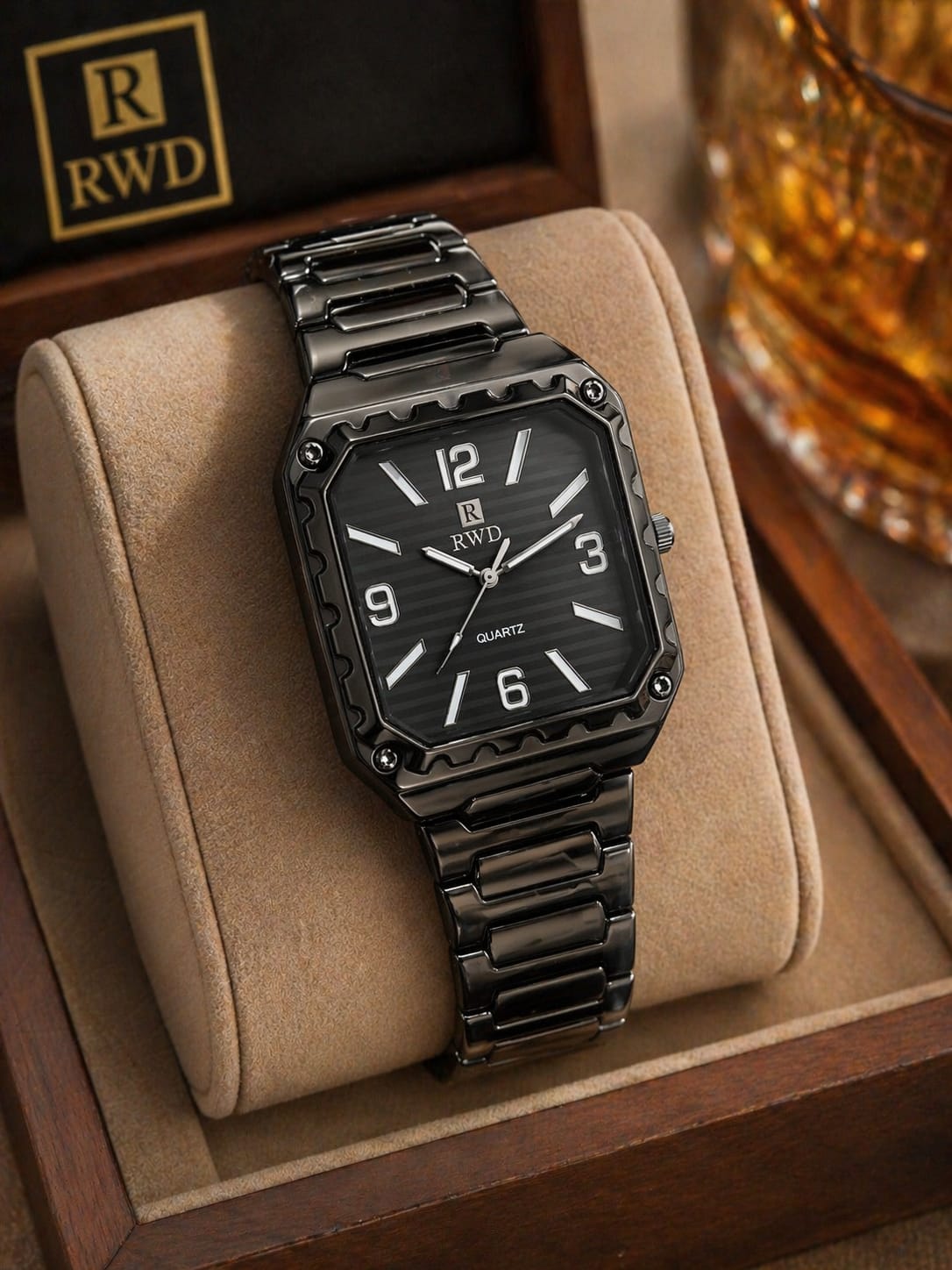 RWD Premium Square Watch Collection | Luxury Stainless Steel Quartz Watches for Men