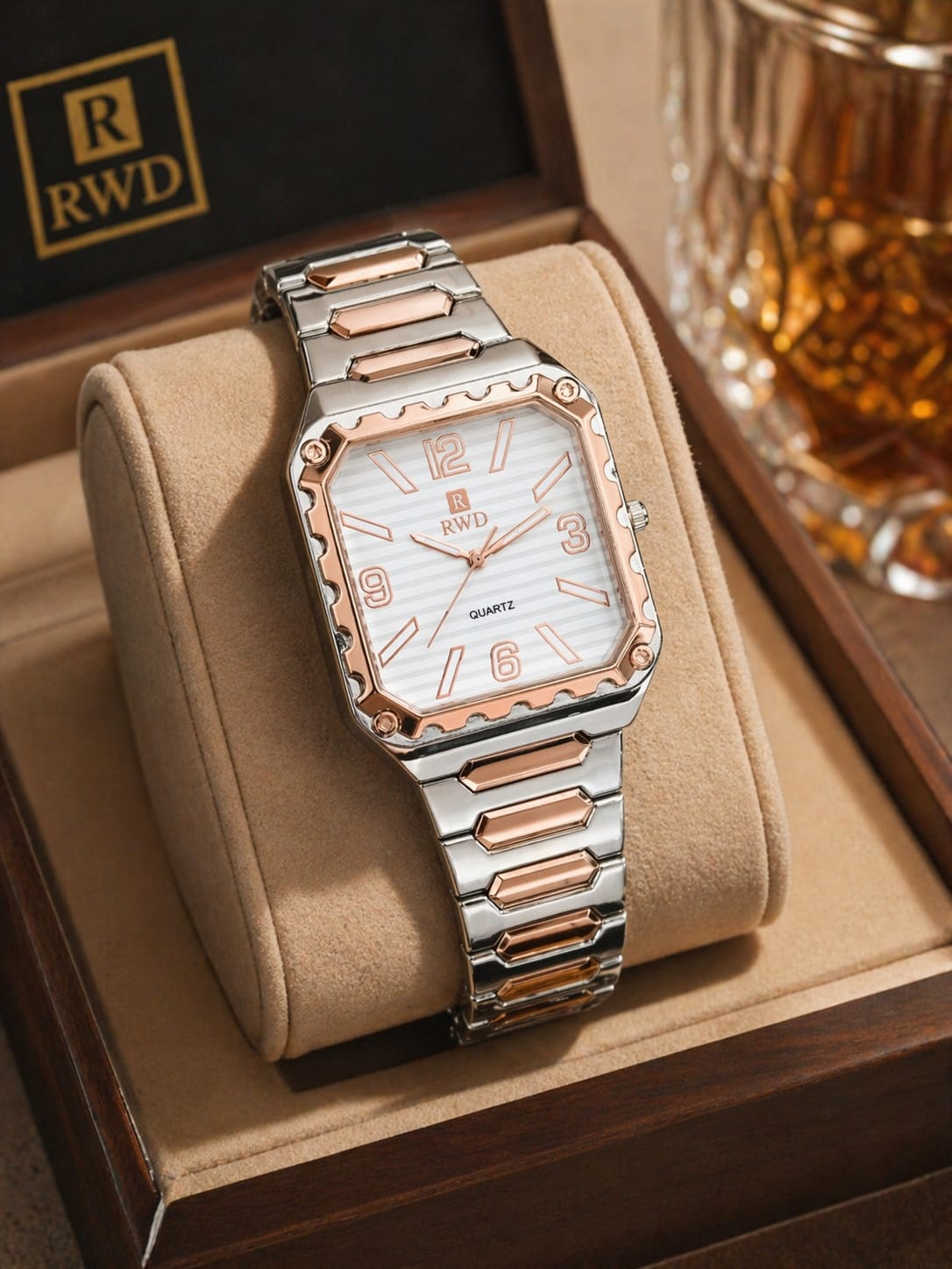 RWD Premium Square Watch Collection | Luxury Stainless Steel Quartz Watches for Men